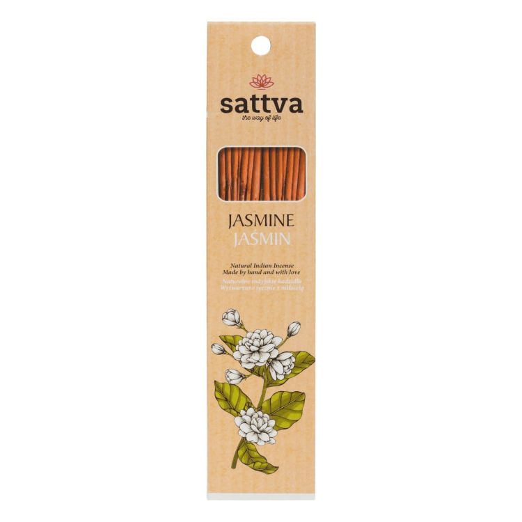 Incense Naturalne kadzidła Jasmine 30g jaśmin Sattva