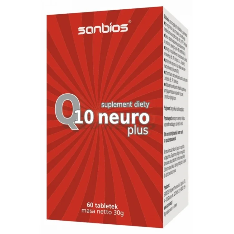 Q10 Neuro plus 60 tab. Sanbios - insulinooporność