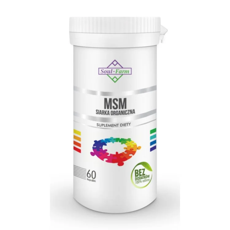 Premium MSM 500 mg 60kaps Soul Farm