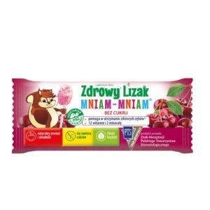 Zdrowy Lizak Mniam Mniam 6G Musująca Wiśnia