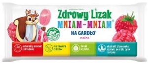 Starpharma Zdrowy Lizak Mniam  Na Gardło 6G Malina