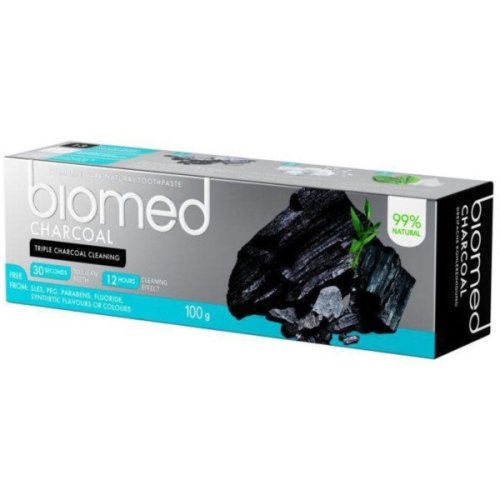 CHARCOAL Pasta do zębów 100g Biomed