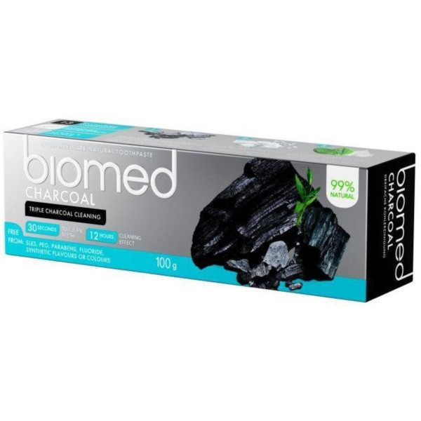 CHARCOAL Pasta do zębów 100g Biomed