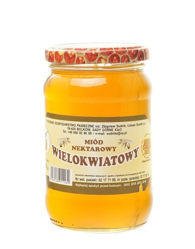 SUDNIK MIÓD WIELOKWIATOWY 0,25 kg 5
