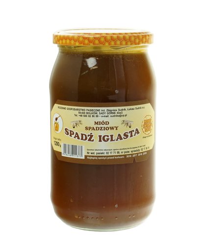 Sudnik Miód Spadziowy 1,20 kg 5