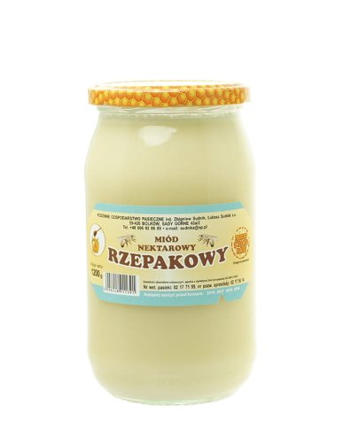SUDNIK MIÓD RZEPAKOWY 1,20 kg 5