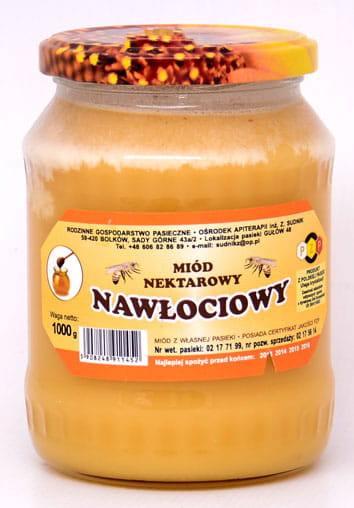 Miód wielokwiatowy z nawłocią i słonecznikiem 0,50 kg Sudnik 5
