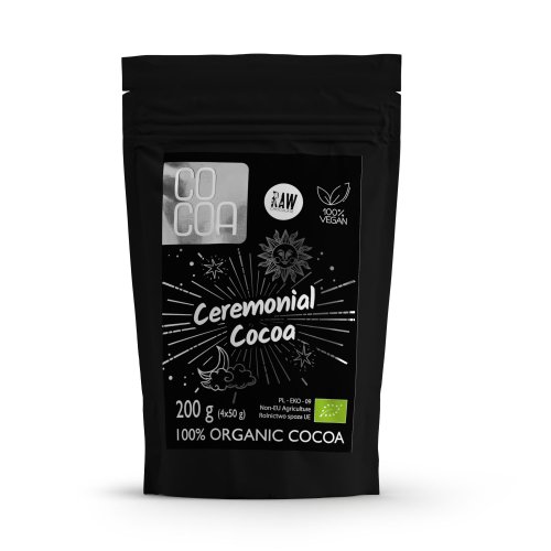 Kakao ceremonialne Bio COCOA (4 x 50 g) 200 g - Surovital
