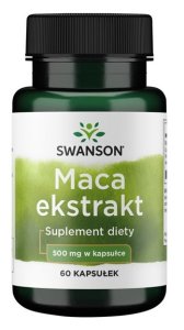 MACA EXTRACT 500 mg  60 kaps. Swanson