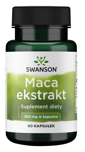 MACA EXTRACT 500 mg  60 kaps. Swanson