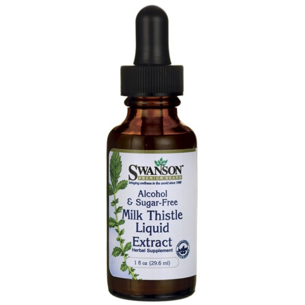 MILK THISTLE Liquid Extract 29,6 ml Swanson Ostropest