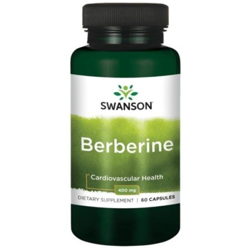 BERBERINE 400mg 60k Swanson - obniża poziom cukru