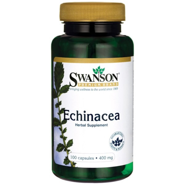 ECHINACEA 100 kaps. (jeżówka) Swanson