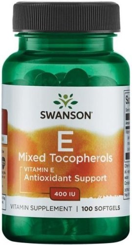WITAMINA E 400IU 100 kaps Swanson