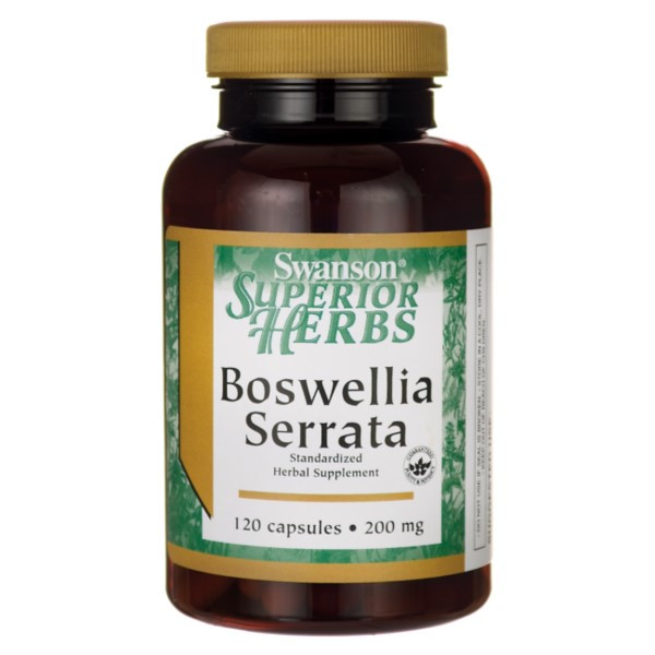 BOSWELLIA SERRATA EXTRACT 120 kaps Swanson