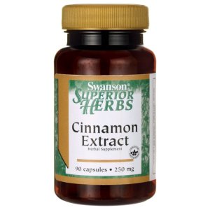 CYNAMON EXTRACT 250mg 90 Kaps. Swanson