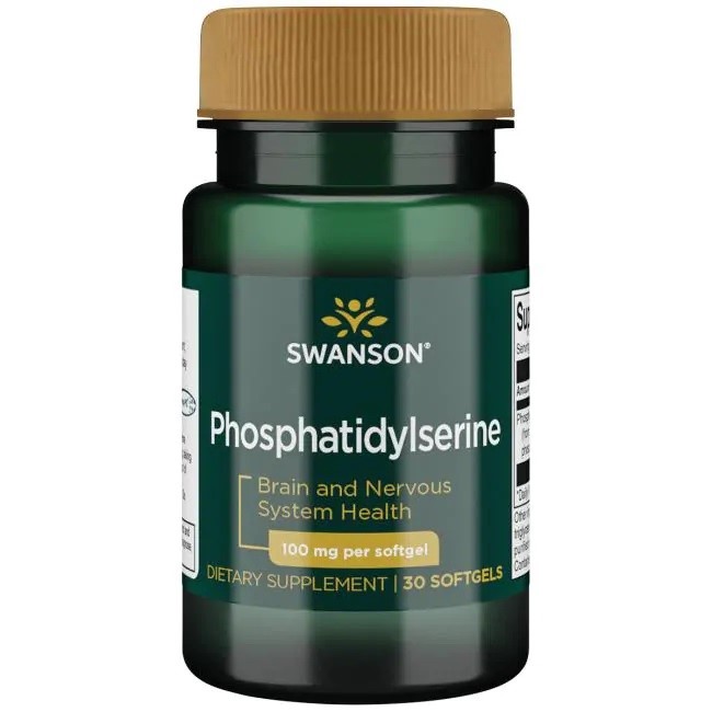 FOSFATYDYLSERYNA 100 mg 30 kaps Swanson