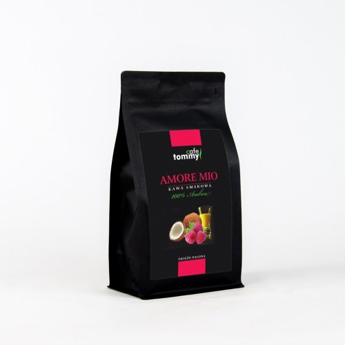 Kawa smakowa Amore Mio 250g ziarnista Tommy Cafe