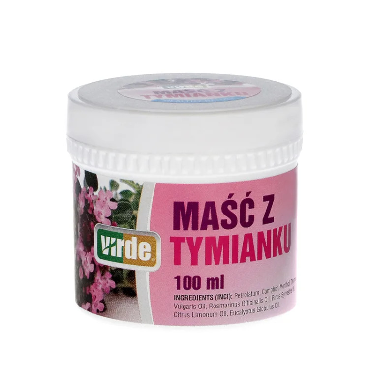 Maść z TYMIANKU 100 ml Virde