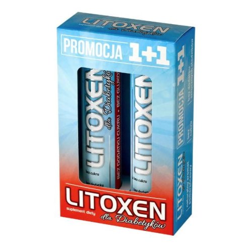 LITOXEN 1+1 Dla diabetyków Xenicopharma 40 tab. musujących