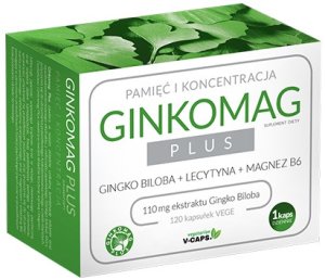 GINKOMAG Plus 120 kap Xenico Pharma