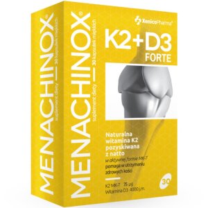 MENACHINOX  K2+ D3 FORTE 30 kaps. XenicoPharma
