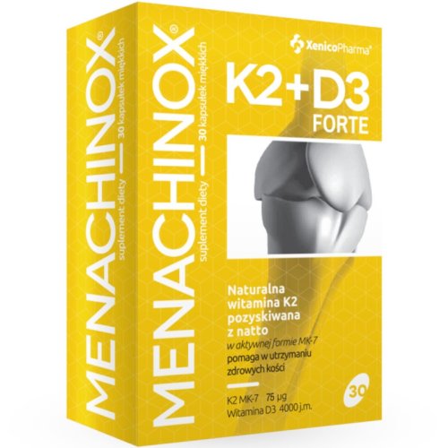 MENACHINOX  K2+ D3 FORTE 30 kaps. XenicoPharma