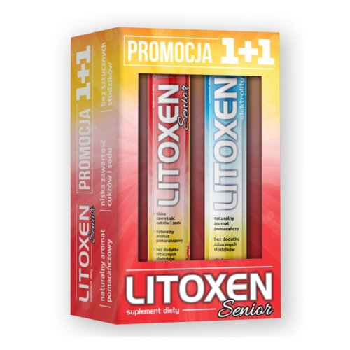 LITOXEN Senior ELEKTROLITY zestaw 1+1 Xenicopharma