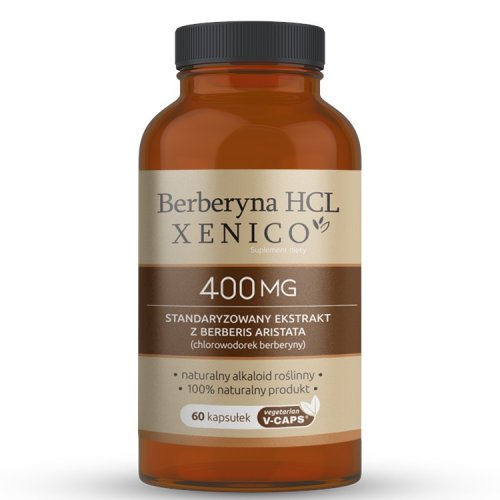 BERBERYNA HCL Xenico 400 mg 60 kaps. Xenicopharma