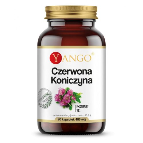 CZERWONA KONICZYNA Ekstrakt 10:1 485mg 90 kaps. Yango