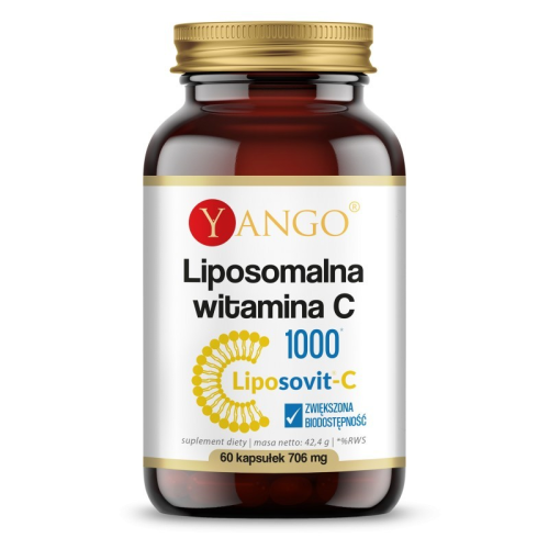 LIPOSOMALNA WITAMINA C 706mg 60 kaps. Yango