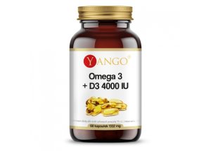 OMEGA 3 + D3 4000 IU 60 kaps. Yango