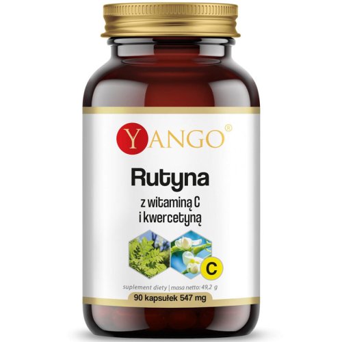 RUTYNA z witaminą C i kwercetyną 90 kaps Yango