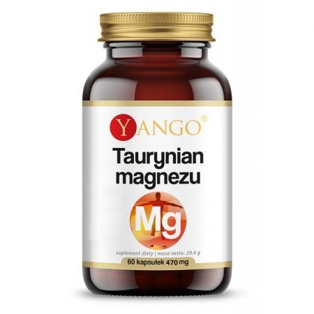 Taurynian Magnezu 470 mg 60 kap. Yango - stres