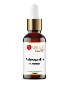 ASHWAGANDHA 10% WITANOLIDÓW krople 30 ml Yango