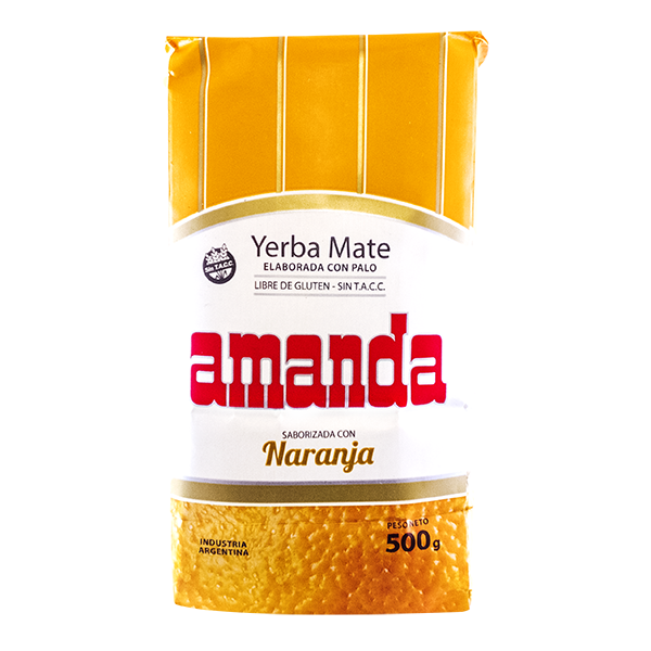 Yerba Mate Amanda Naranja - Pomarańcza 500 g
