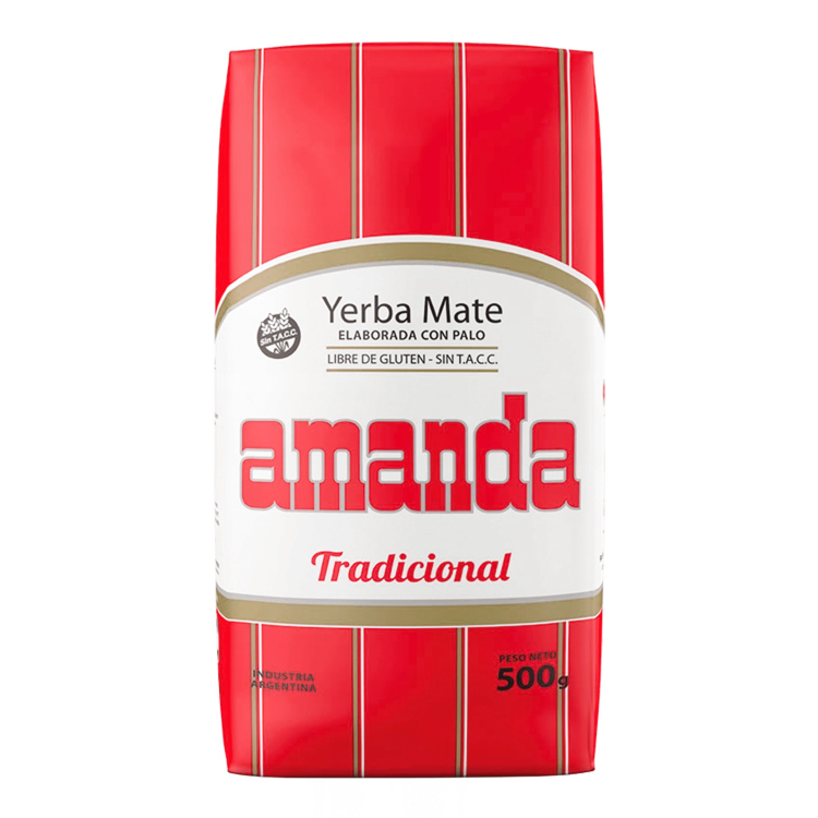 Yerba Mate Amanda Elaborada Tradiciional 500 g