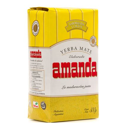 Yerba Mate Amanda Limon 500 g