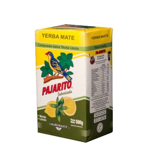 Yerba Mate Pajarito Menta Limon 500g