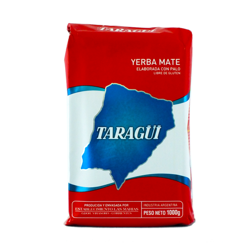 Yerba Mate Taragui Con Palo Tradicional 500 g Elaborada