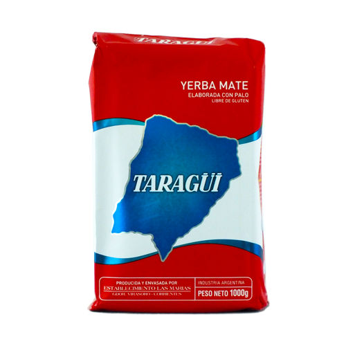Yerba Mate Taragui Con Palo Tradicional 1 kg Elaborada