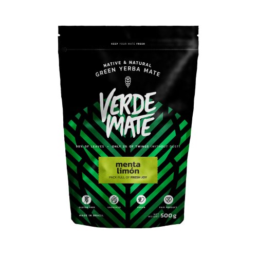 Yerba Mate Verde Mate MENTA LIMON 500 g