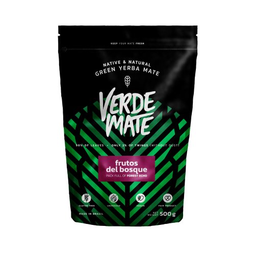 Yerba Mate Verde Mate FRUTOS DEL BOSQUE 500 g