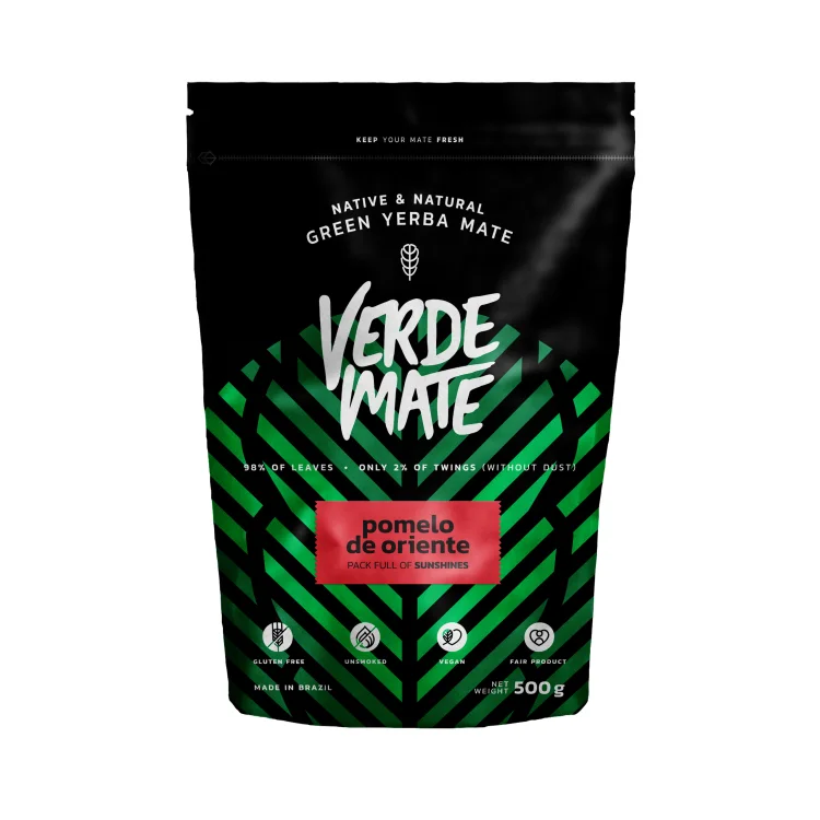 Yerba Mate Verde Mate POMELO DE ORIENTE 500 g