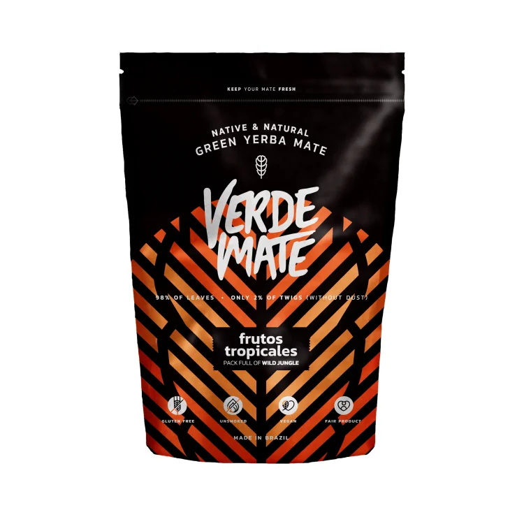 Yerba Mate Verde Mate FRUTOS TROPICALES 500 g