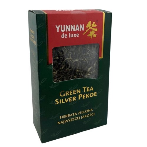 De Luxe Green Tea - zielona herbata  100 g Yunnan