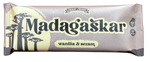 Baton daktylowy MADAGASKAR WANILIA - SEZAM bezglutenowy 40 g - Zmiany Zmiany
