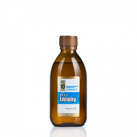 Złoto Polskie OLEJ LNIANY 250 ml tłoczony na zimno 10 stopniowy Olandia