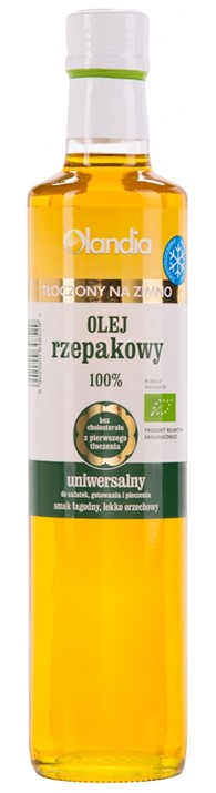 Złoto Polskie OLEJ Z ZARODKÓW RZEPAKU INIWERSALNY eko 500 ml Olandia