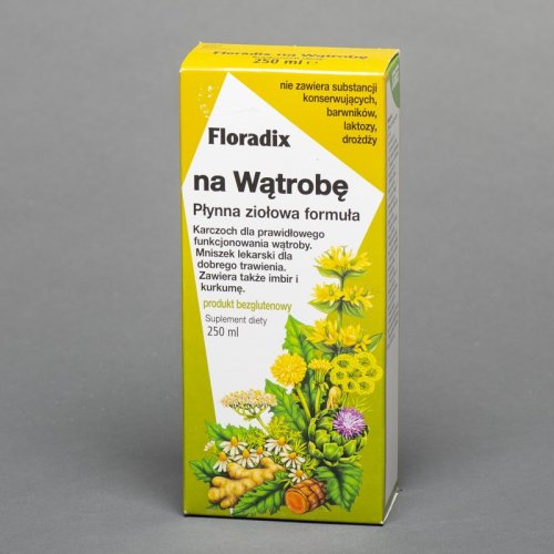 NA WĄTROBĘ 250 ml Zioło-Piast Floradix